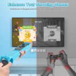 [Compatible for Switch 2/1/OLED] WAXITY Shooting Game Gun Hand Grip Both for Switch 2&1/ Switch OLED Controllers, Hunting Game Gun Controller Grip Accessories for Joy Cons - Image 6