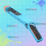 [Compatible for Switch 2/1/OLED] WAXITY Shooting Game Gun Hand Grip Both for Switch 2&1/ Switch OLED Controllers, Hunting Game Gun Controller Grip Accessories for Joy Cons - Image 7
