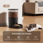 Automatic Cat Feeder WiFi and Water Dispenser, Timed Dry Food Dispenser APP Remote Control, Programmable Portions, Cat Fountains for Drinking with Filter, Small Pets (Combo 3L) - Image 7