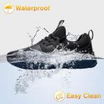 Non Slip Work Shoes for Mens Slip On Sneakers Waterproof Chef Kitchen Shoe Comfortable Slip Resistant Restaurant Footwear Hombre Zapatos de Trabajo, Black - Image 6