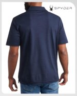 Spyder Mens Polo Shirt - Moisture-Wicking Short Sleeve Athletic Performance Collared Golf Shirt for Men (S-XL) - Image 3