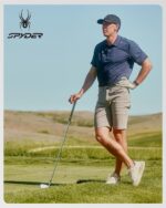 Spyder Mens Polo Shirt - Moisture-Wicking Short Sleeve Athletic Performance Collared Golf Shirt for Men (S-XL) - Image 5