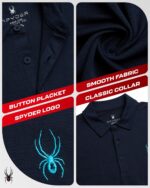 Spyder Mens Polo Shirt - Moisture-Wicking Short Sleeve Athletic Performance Collared Golf Shirt for Men (S-XL) - Image 6