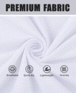 qualidyne Men's Cycling Base Layer Quick Dry Bike Undershirt Sleeveless Biking Jersey Bicycle Tops Sports Vest Breathable - Image 4