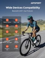iGPSPORT BSC300T Wireless Bike Computer GPS, Touchscreen Offline MAP Navigation Off Course Warning Compatible with Insta 360, for Ebike Road Bike MTB - Image 6
