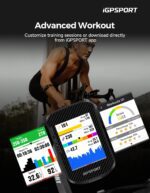 iGPSPORT BSC300T Wireless Bike Computer GPS, Touchscreen Offline MAP Navigation Off Course Warning Compatible with Insta 360, for Ebike Road Bike MTB - Image 7