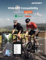 iGPSPORT BSC300T Wireless Bike Computer GPS, Touchscreen Offline MAP Navigation Off Course Warning Compatible with Insta 360, for Ebike Road Bike MTB - Image 9