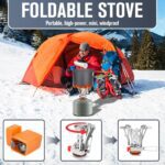 Camping Cookware Set, 16pcs Lightweight Backpacking Mess Kit with Camping Pots and Pans, 2 Cups, Fork Spoon, Survival Cooking Kit for Outdoor Hiking and Picnic - Image 4