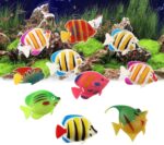 NUOBESTY 10pcs Artificial Plastic Fishes Simulated Small Floating Fish for Aquarium Fish Tank Ornaments (Random Style) - Image 7