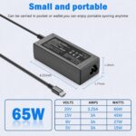 Universal 45W 65W USB C Laptop Charger Compatible with HP chromebook Lenovo Dell Acer Asus Samsung Google Computer Type C Power Adapter - Image 4