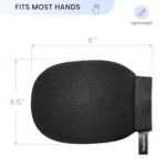 Korean Exfoliating Mitt for Remove Dead Skin. 2 Pack 100% Viscose Kessa Deep Exfoliating Gloves for Body Scrub, Keratosis Pilaris and Self Tanning Removal. Easily Smooth Skin Surface. - Image 6