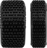 INJORA Pre-Mounted Pin Buggy Tires & Wheels for 1/24 Losi Micro-B, 4pcs(White) - Image 6