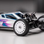 INJORA Pre-Mounted Pin Buggy Tires & Wheels for 1/24 Losi Micro-B, 4pcs(White) - Image 7