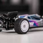 INJORA Pre-Mounted Pin Buggy Tires & Wheels for 1/24 Losi Micro-B, 4pcs(White) - Image 8