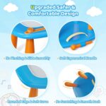 Kikidex Magnetic Drawing Board, Toddler Girl Toys for 1-2 Year Old, Doodle Board Pad Learning and Educational Toys for 1 2 3 Year Old Baby Kids Birthday Gift(Light Blue) - Image 5