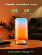 Govee RGBIC Smart Table Lamp 2, Touch Bedside Small Table Lamp Work with Matter, Alexa, LED Desk Lamp with 64 Scene Modes, Color Changing Lamp for Bedroom Living Room Dimmable Night Light(Corded) - Image 3