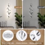 Chrome Pendant Light,4000K Modern LED Pendant Lights Kitchen Island,Adjustable Pendant Lighting Over Island Hanging Pendant Light Fixtures for Kitchen Dining Room Hallway Foyer, 1 Pack - Image 6
