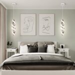 Chrome Pendant Light,4000K Modern LED Pendant Lights Kitchen Island,Adjustable Pendant Lighting Over Island Hanging Pendant Light Fixtures for Kitchen Dining Room Hallway Foyer, 1 Pack - Image 9