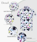 uideazone Boys Polo Shirts Dry Fit Performance Golf Short Sleeve Casual School Uniform Size 5-14 - Image 3