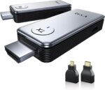 2025 Upgraded Wireless HDMI Transmitter and Receiver, 4K Decode 1080P Output,2.4G/5G Plug&Play Portable HDMI Wireless for Streaming Video and Audio to Monitor from Laptop/TV Box - Image 2