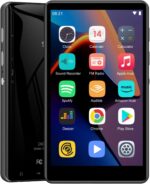 80GB MP3 Player with Bluetooth and WiFi, SWOFY M503Pro Mp3 & Mp4 Music Player with Spotify, Amazon Music, Audible, Browser, 4.0" Touch Screen Android Player with Speaker, FM Radio, Up to 512GB Black - Image 2