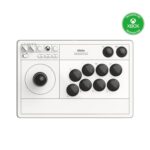 8Bitdo Wireless Arcade Stick for Xbox Series X|S, Xbox One and Windows 10, Arcade Fight Stick with 3.5mm Audio Jack - Officially Licensed (White) - Image 2