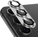 AFARER for Samsung Galaxy S25 Camera Lens Protector,9H Tempered Glass Camera Cover Screen Protector,Case Friendly for Samsung S25-Sliver,1Set - Image 2