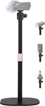 AceTaken Tabletop Portable Recorder Tripod Stand Holder for Zoom Recorder H1essential,H4essential,H6essential,Q2n,H2n and Tascam DR-05X DR-40X DR-07X X8 Handheld recorders - Image 2