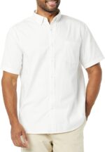 Amazon Essentials Men's Slim-Fit Short Sleeve Stretch Oxford Shirt with Pocket - Image 2