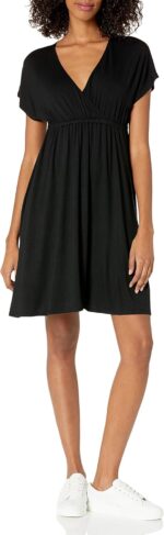 Amazon Essentials Women's Surplice Dress (Available in Plus Size) - Image 2