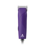 Andis 24820 EasyClip Professional-Animal 7-Piece Detachable Ceramic Blade Clipper Kit, Frustration Free Packaging, Corded Electric, Purple - Image 2