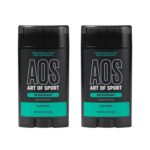 Art of Sport Men’s Deodorant, Talc Free, Eucalyptus Fragrance, Made with Natural Botanicals, Green Tea, Made for Athletes, Victory Scent, 2.7 Ounce (Pack of 2) - Image 2