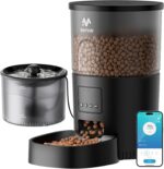 Automatic Cat Feeder WiFi and Water Dispenser, Timed Dry Food Dispenser APP Remote Control, Programmable Portions, Cat Fountains for Drinking with Filter, Small Pets (Combo 3L) - Image 2