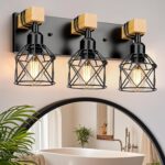 Bathroom Light Fixtures Vanity Lights for Bathroom Small Lamp Shades Vanity Lighting Fixtures Black Light Fixture Over Mirror - Image 2