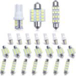 Car Led Bulb, Led Combination Set of 24 Sets, Used for Car Interior/Indoor Map Dome/ Trunk / License Lights, Etc. (White) - Image 2
