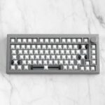 DrunkDeer A75 Rapid Trigger Mechanical Keyboard Aluminum Case TKL Magnetic Switch Compact 82Keys Wired RGB No Keycap,with Knob,Space Grey - Image 2