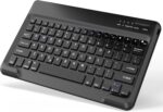 FARYODI Bluetooth Keyboard, Detachable Wireless Rechargeable Keyboard for iPad, iPad Pro, iPad mini, iPad Air, Samsung/Lenovo/Xiaomi Pad for iOS, Android, Windows PC Tablets Phone, Black - Image 2
