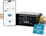 Frizzlife LP365 Smart Water Monitor and Automatic Shutoff - 0.01GPM Ultrasonic Micro Leak Detection, APP Wi-Fi Remote Control, Real-Time Flow/Temp Monitoring, 24/7 Water Usage Reports, 3/4" and 1" - Image 2