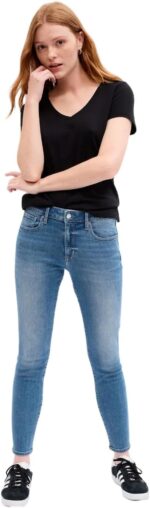 GAP Women's Mid Rise Legging Pant - Image 2