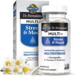 Garden of Life Dr. Formulated Multi+ Stress & Mood, Fermented Liposomal Multivitamin + Ashwagandha, B Vitamins & Probiotics - 60 Capsules, Whole Food Vitamin & Mineral Supplement - Image 2