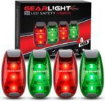 GearLight Rechargeable Bike Light, Bike Headlight and Tail Light Set, Powerful Front and Back Lights for Night Riding Safety, Night Riding Accessories, White Elephant Stocking Stuffer for Men - Image 2