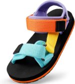 Girls Kids Summer Sandals Slides Open Toe Beach Adjustable Straps Athletic Outdoor Shoes - Image 2