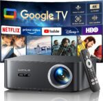 Google TV 4K Supported Smart Projector,Outdoor & Home Theater Projector with Wi-Fi 6 and Two-Way Bluetooth 5.2,Auto Focus & Keystone,800 ANSI,WiMiUS K13 Movie Proyector for Indoor & Outdoor Use - Image 2