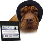 Happy Hoodie The Original Dog & Cat Calming Band - American Brand - Anxiety Relief/Noise Protection-Grooming-Thunder-Fireworks (X-Large, Black) - Since 2008 - Image 2