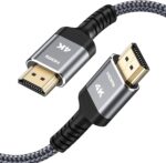 Highwings 4K Long HDMI 2.0 Cable 15FT/4.5m - 4K@60Hz HDR Braided HDMI Cord, 18Gbps High Speed with Ethernet/ARC, 3D, HDCP 2.2, ARC, Compatible for PS-5/4/3/4K HDTV/Monitor/Projector/Streaming Media - Image 2