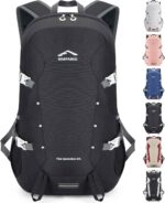 Hiking Backpack,Large 35L Travel Backpacks for Men Women,Water Resistant Ultra Lightweight Foldable Packable Camping Daypack for Outdoor Sports - Image 2