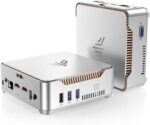 KAMRUI GK3Plus Mini PC, 16GB RAM 512GB M.2 SSD Mini Computers,12th Alder Lake N95 (up to 3.4GHz) Micro PC, 2.5''SSD, Gigabit Ethernet,4K UHD,Three Screen Display, WiFi,BT,VESA/Home/Business Small pc - Image 2