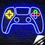 Kavaas Gamer Neon Sign, Neon Controller Sign for Gaming Room Decor - Gaming Neon Sign for Teen Boys Room Decor - Best Gamer Gifts for Teenage Boys, Kids - Image 2