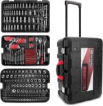 KingTool 408-Piece Mechanic Tool Set - Socket Set with Heavy Duty Tool Box Storage Case for Home, Automotive, Bike Projects - Image 2