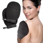 Korean Exfoliating Mitt for Remove Dead Skin. 2 Pack 100% Viscose Kessa Deep Exfoliating Gloves for Body Scrub, Keratosis Pilaris and Self Tanning Removal. Easily Smooth Skin Surface. - Image 2